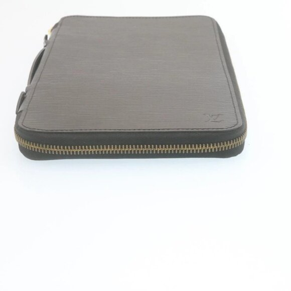 LOUIS VUITTON Epi Travel Case Black LV Auth - Picture 5 of 16